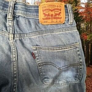 Levi's‎ 514 Jeans Boys Size 16R 28x30 Straight Leg Medium Wash Blue Denim Jeans